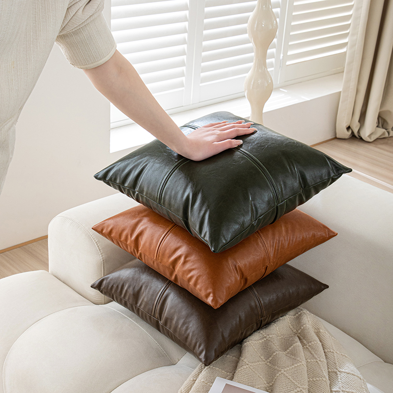 Headboard Cushion Backrest Tatami - Almofada de encosto em couro PU