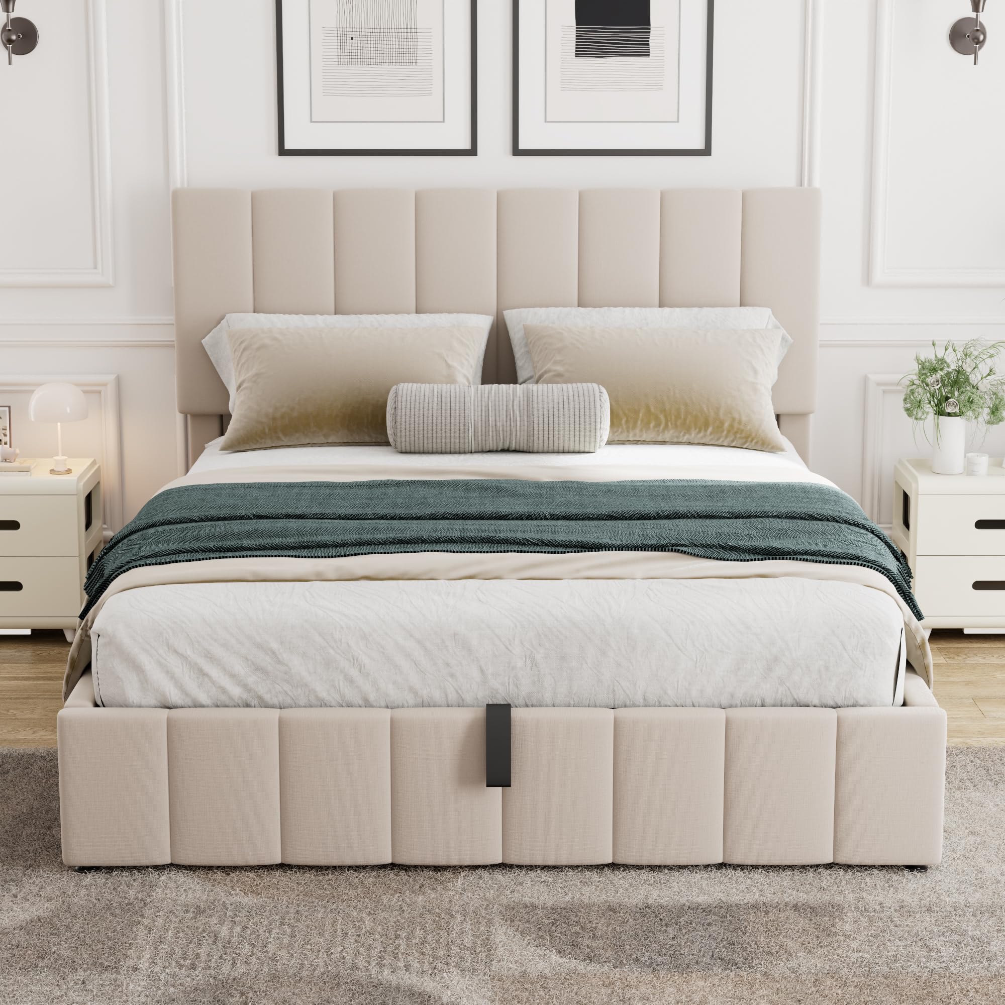 Cama com plataforma de armazen - Gas Lift Storage Bed Hydraulic avaliação e preço