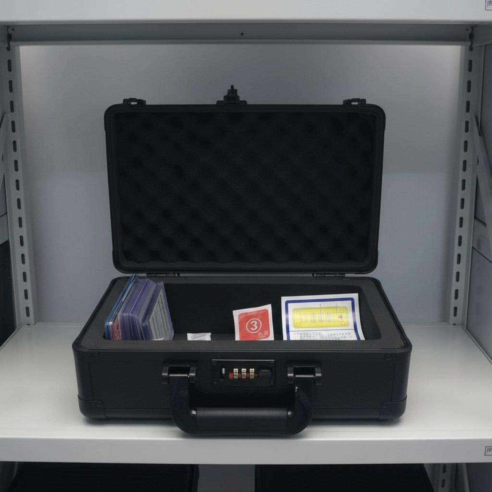 Recipiente para cartões com fe - Storage avaliação e preço