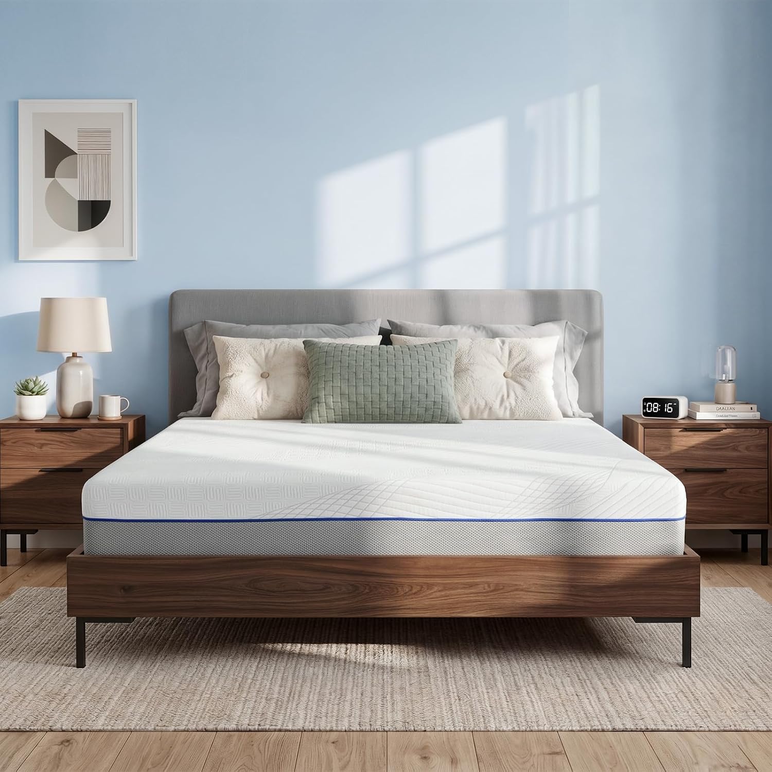 Colchão Queen Size 12 polegada - Memory Foam Mattress In A Box Queen avaliação e preço