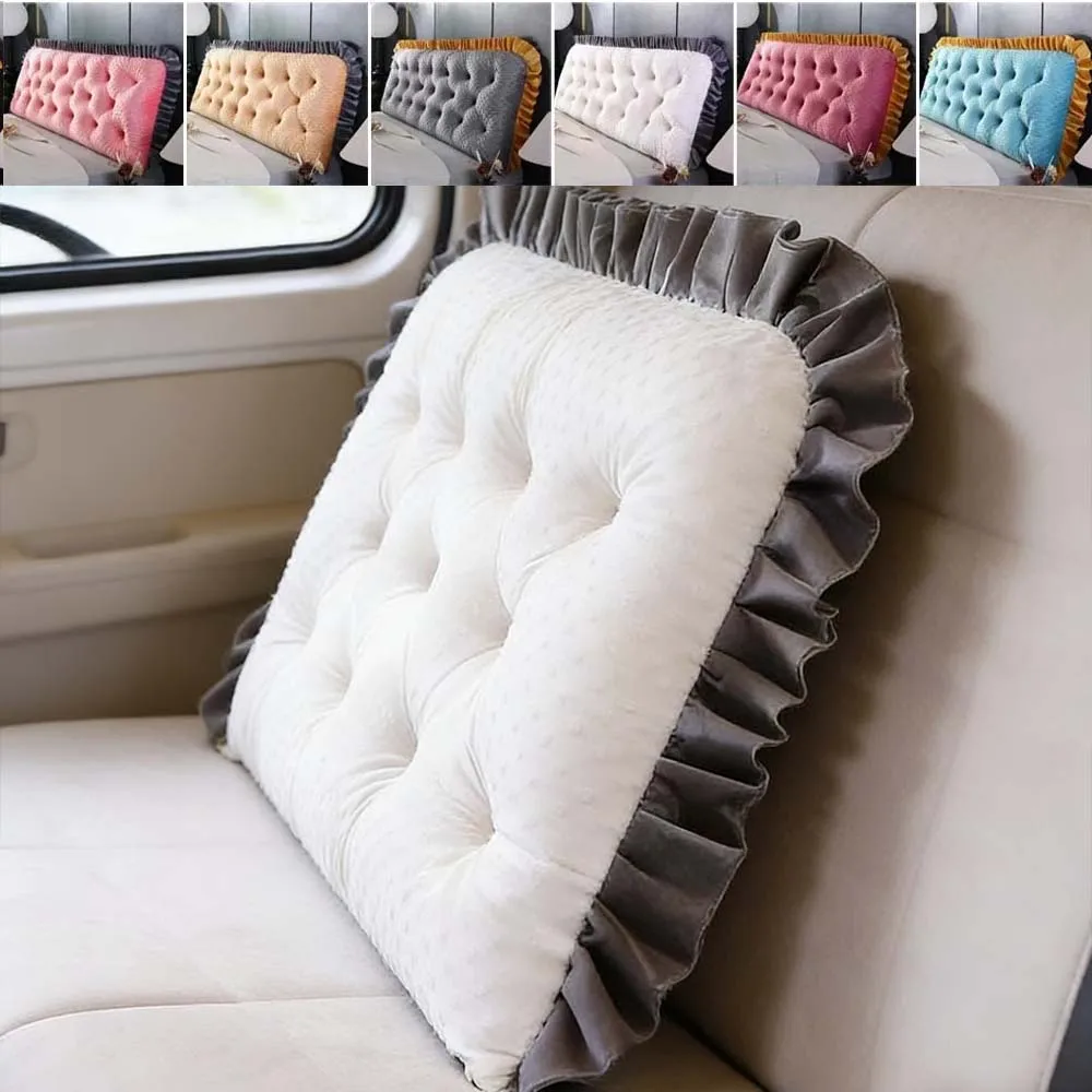 Almofada de cabeceira com bord - Headboard Cushion Backrest Tatami avaliação e preço