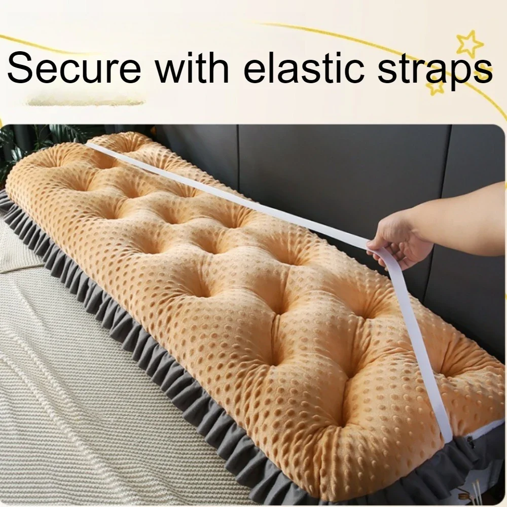 Almofada de cabeceira com bord - Headboard Cushion Backrest Tatami avaliação e preço